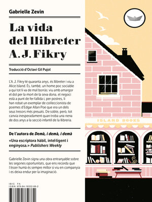 cover image of La vida del llibreter A. J. Fikry